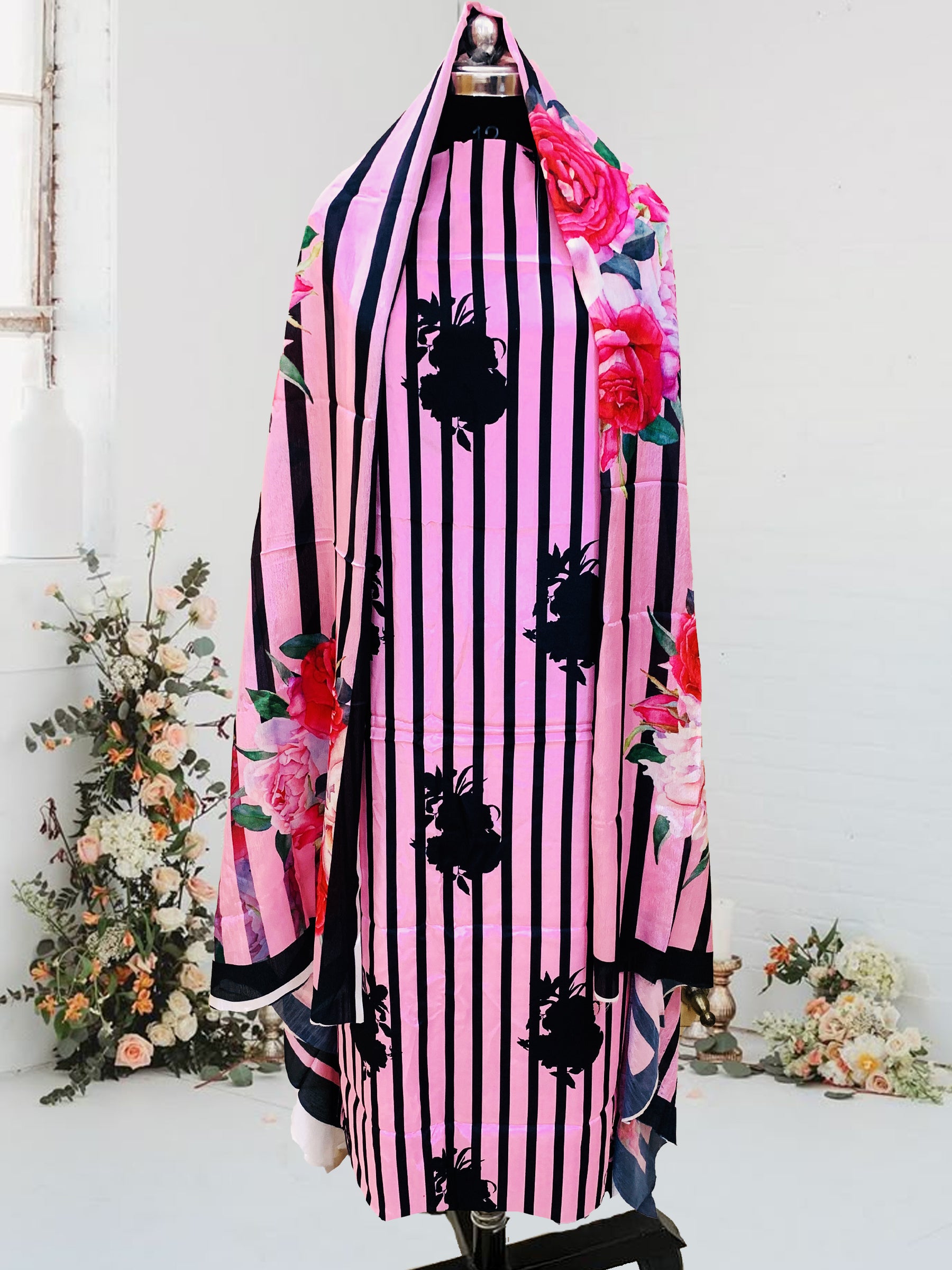 SS Creations Silk Crepe Suit SSAPR1708
