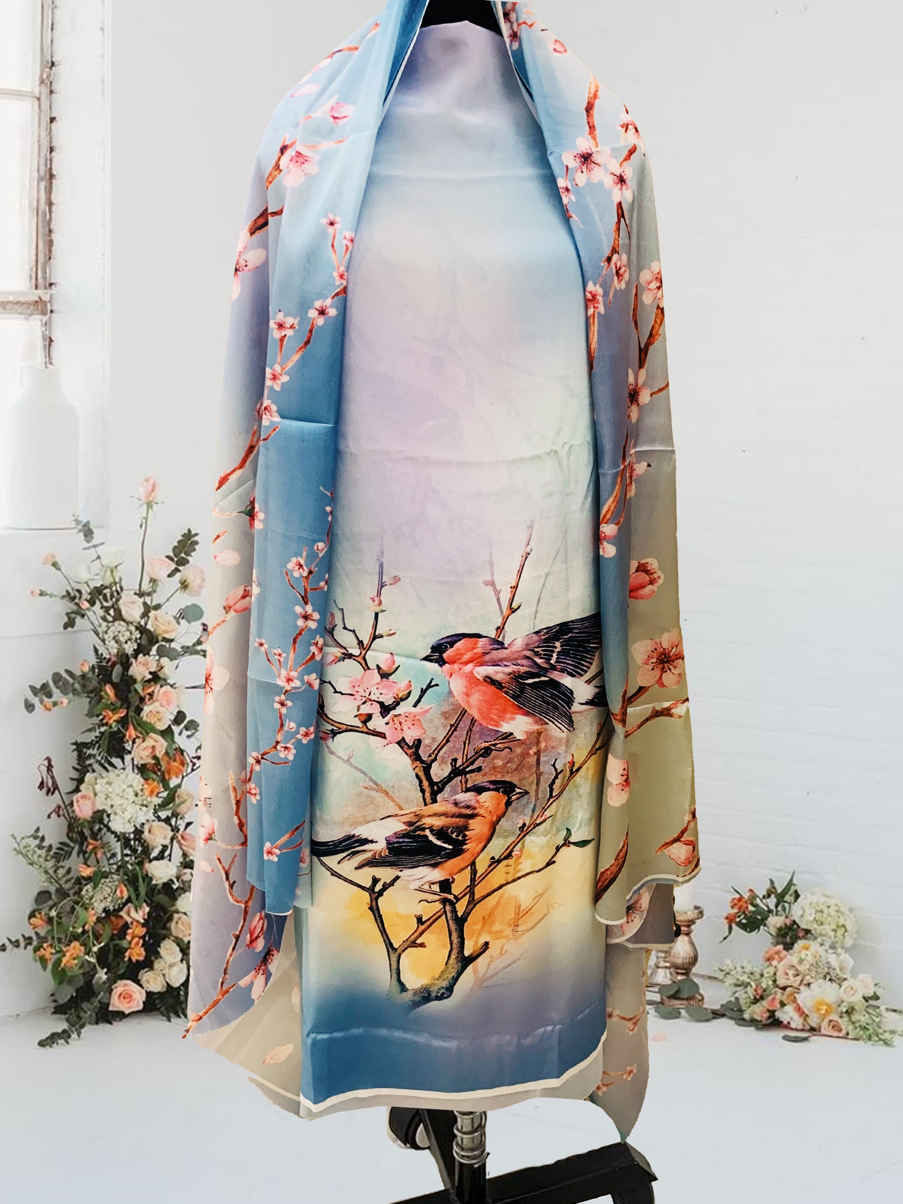 SS Creations Silk Crepe Suit SSAPR1720