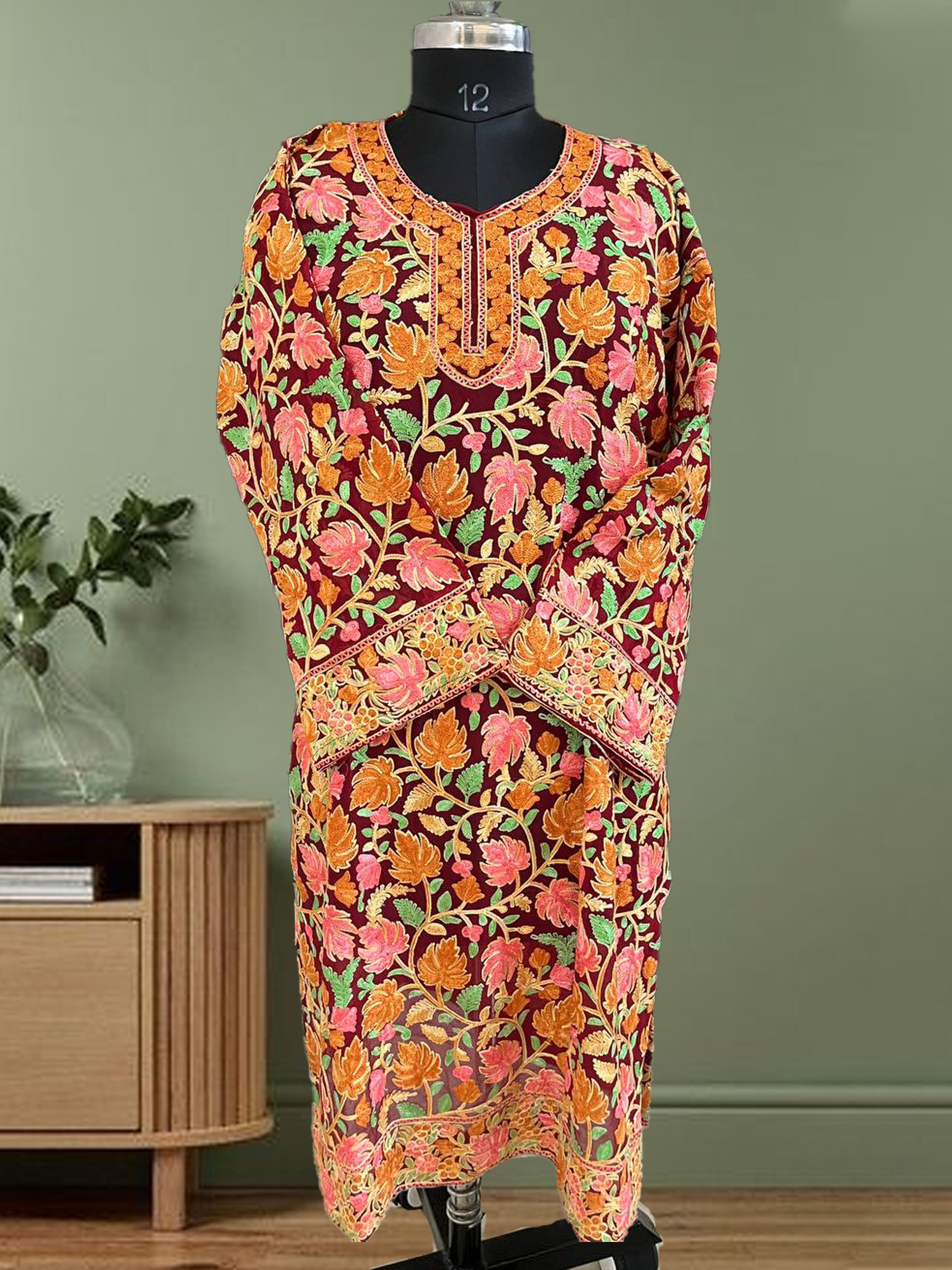 SS Creations Kashmiri Kurtis SSAPR1314