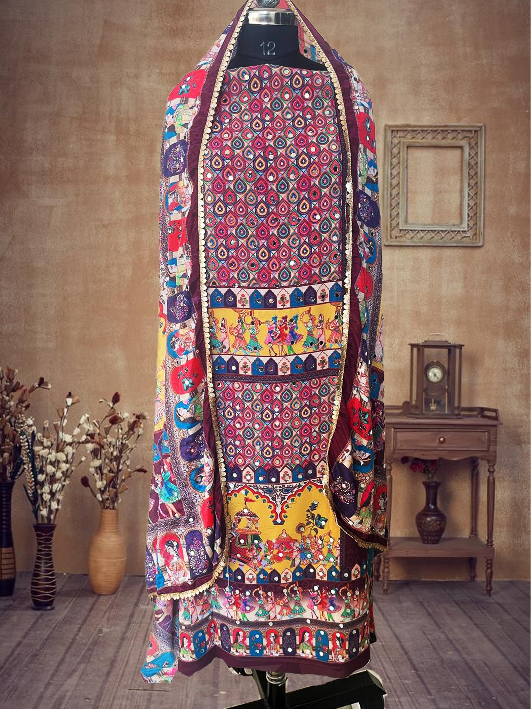 SS Creations Karachi Suit SSAPR1354
