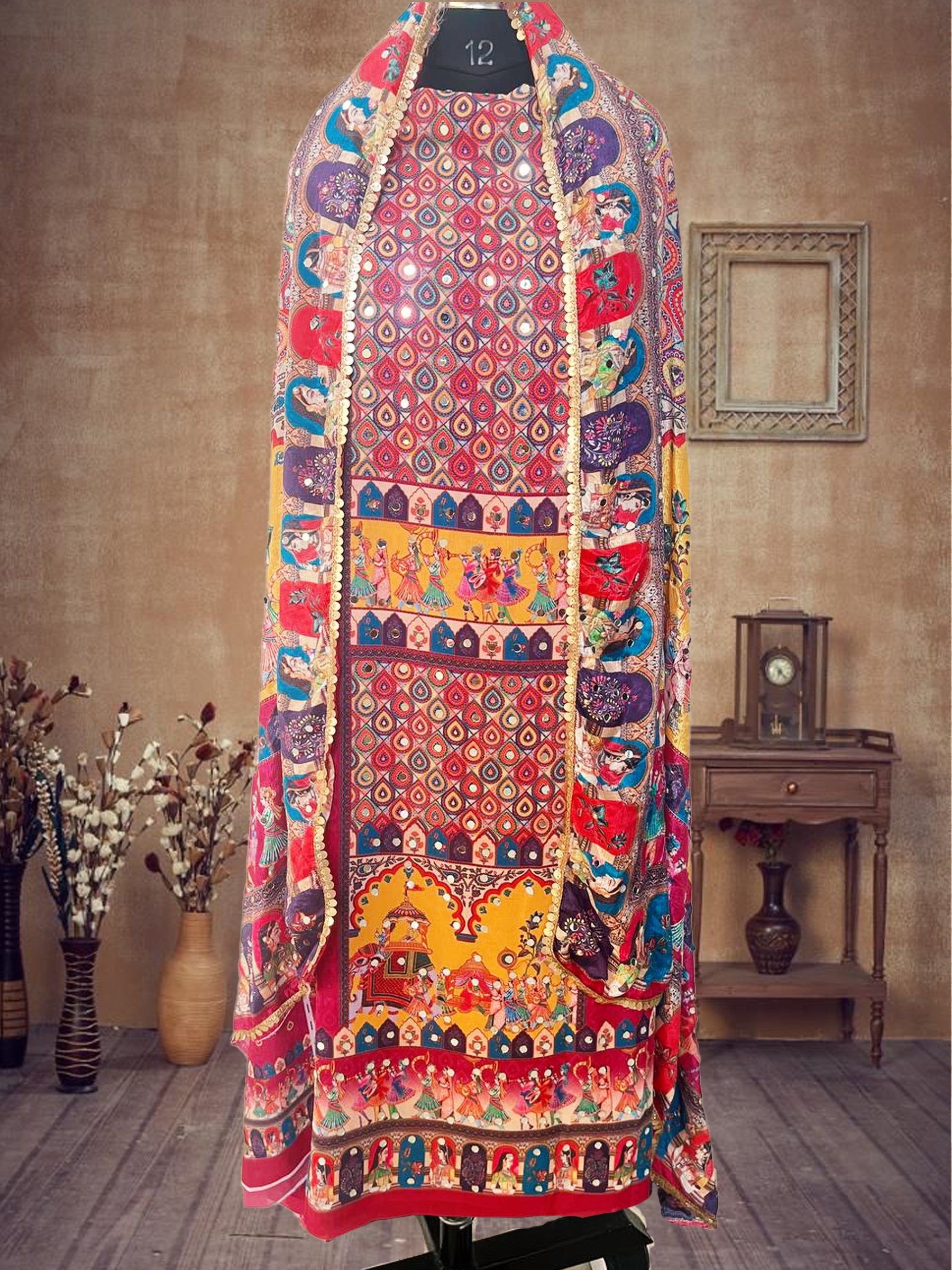 SS Creations Karachi Suit SSAPR1343
