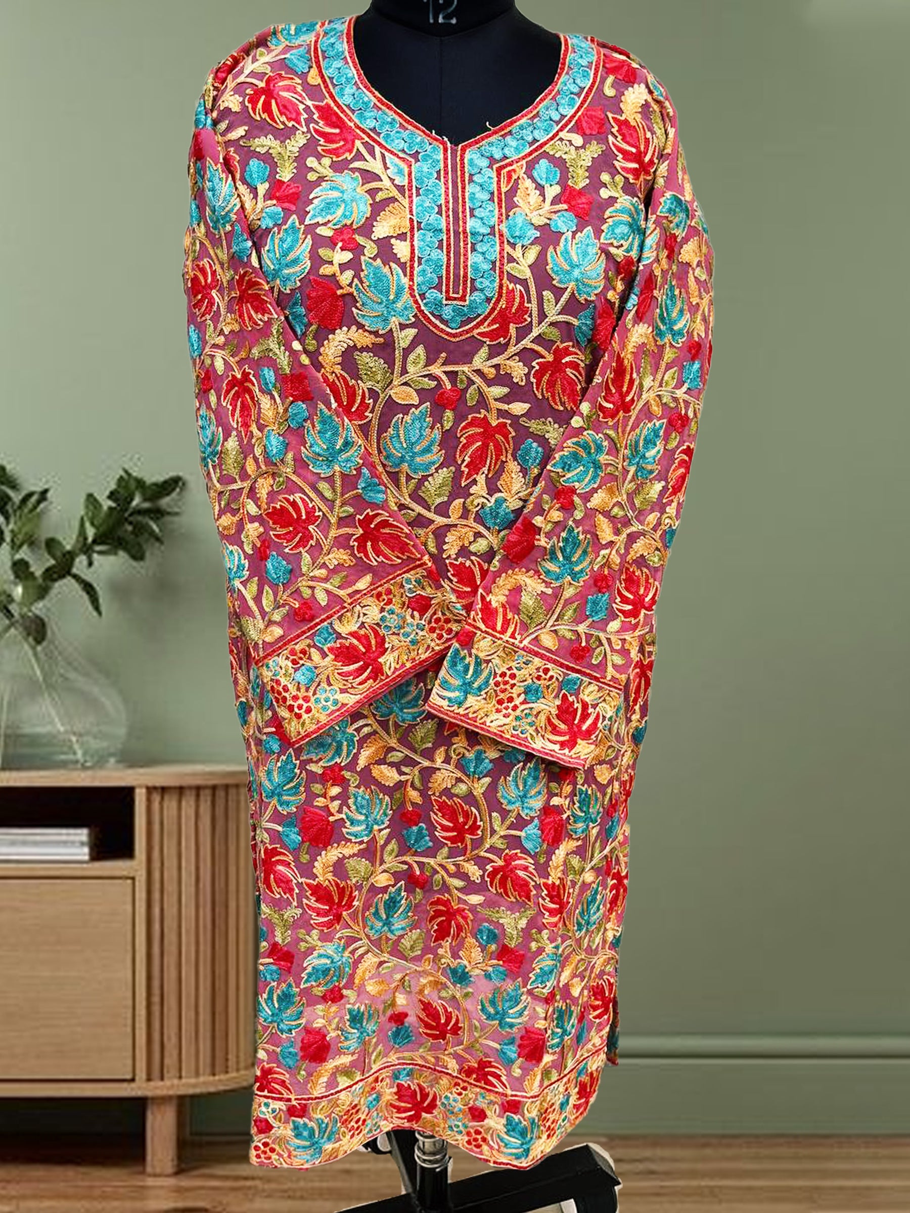 SS Creations Kashmiri Kurtis SSAPR1303