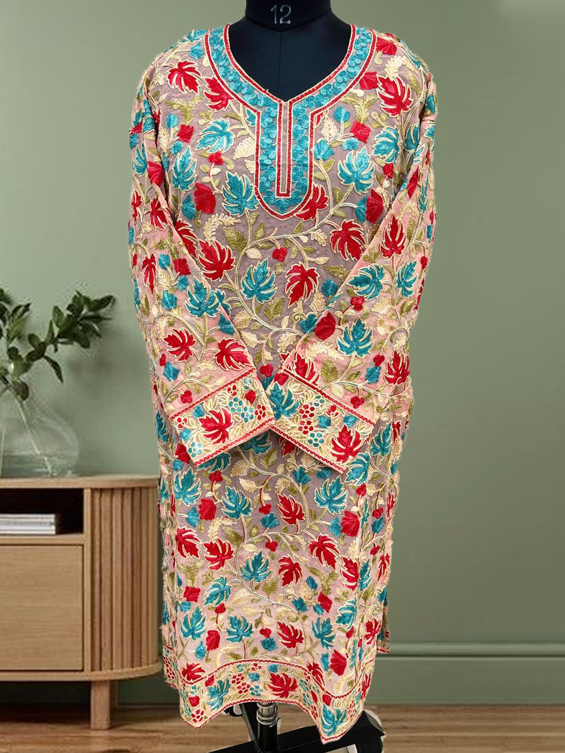 SS Creations Kashmiri Kurtis SSAPR1313
