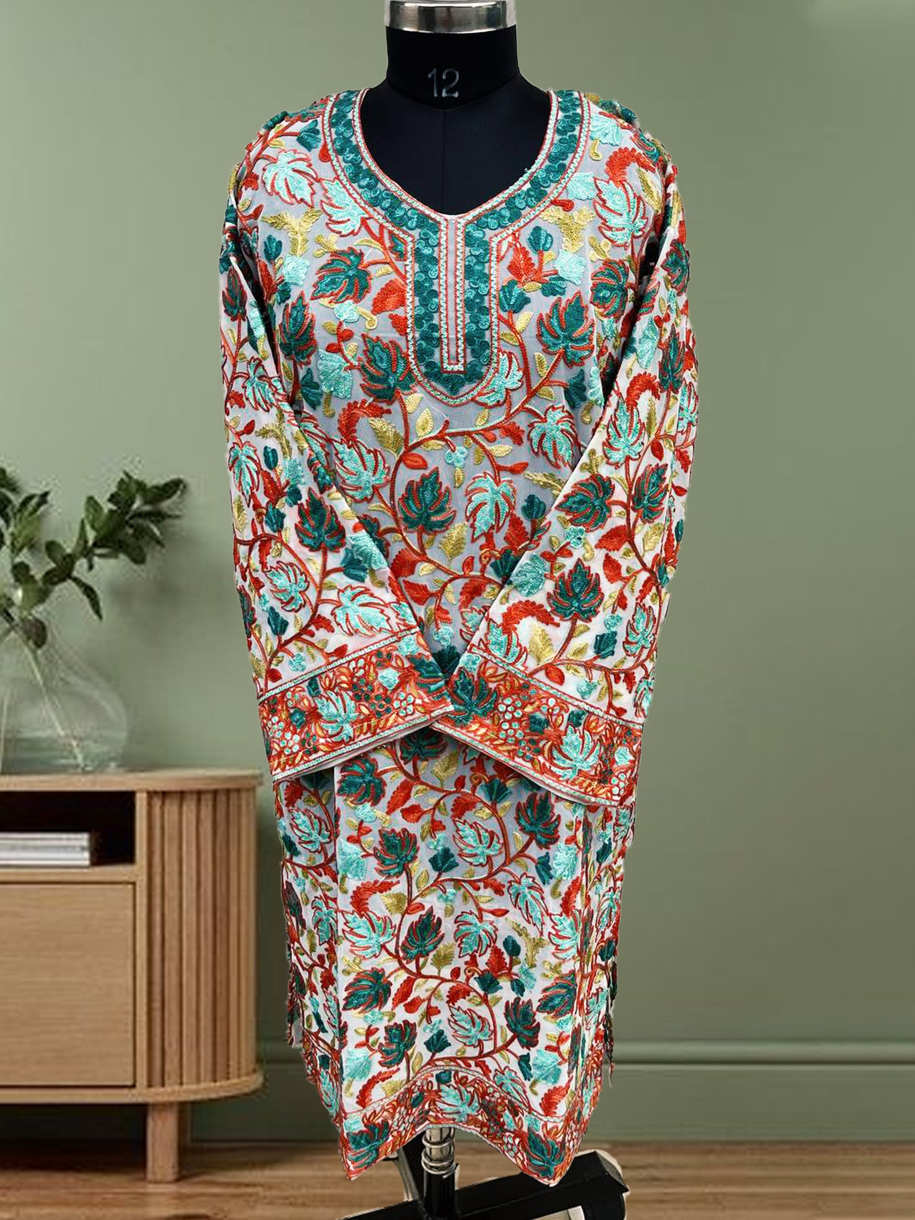 SS Creations Kashmiri Kurtis SSAPR1312