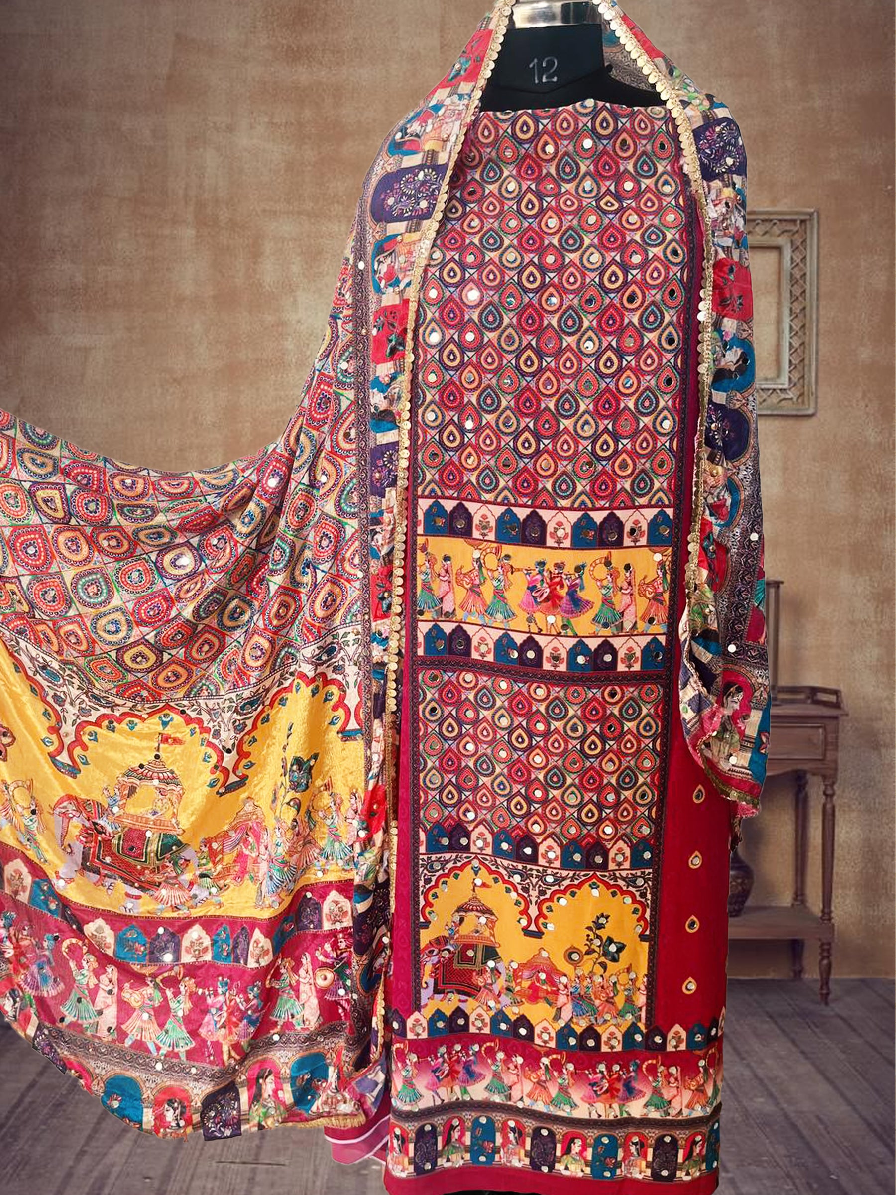 SS Creations Karachi Suit SSAPR1350